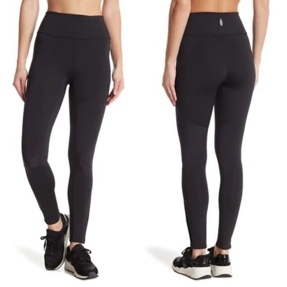 ππππ ππππππ SΒ & L Black Movement Born to RunβAthletic Legging - Picture 1 of 14